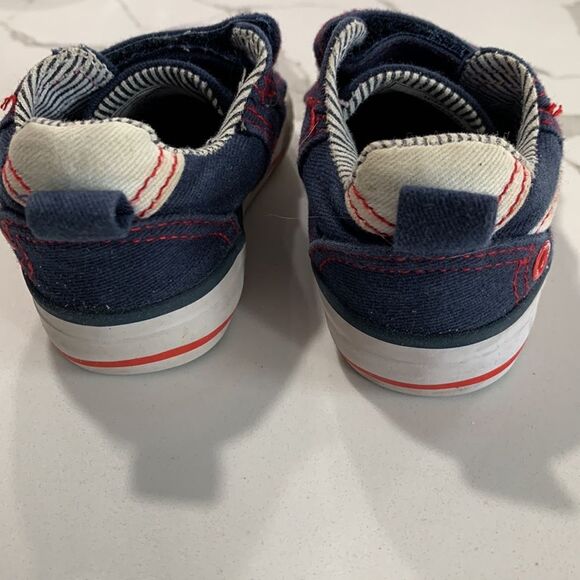KOALA KIDS | Baby Boys Size 3 Nautical Athletic Boys Walking Shoes SNEAKERS - Picture 3 of 7